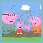 peppa pig house wallpapers android application logo